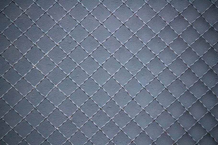 fence, fence grid, grid, gray texture, gray background, web, texture, abstract, chainlink, security