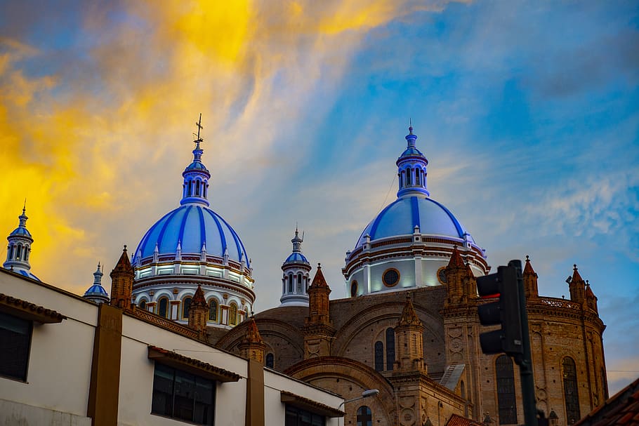 cathedral of cuenca, basin, ecuador, city, architecture, spirituality, belief, place of worship, religion, building exterior