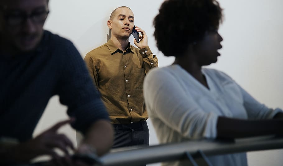 african american, african descent, american, black, cellphone, communication, community, connecting, connection, conversation