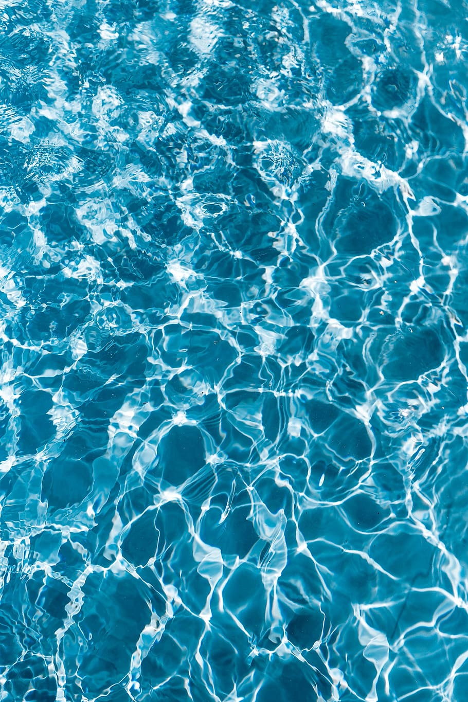 wavy, water surface, swimming, pool, water, wave, abstract, background, sunny, reflection