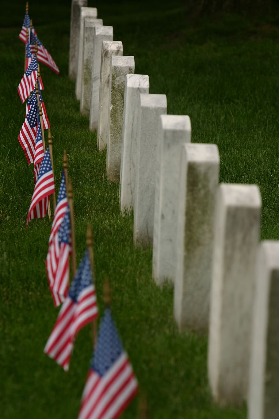 hari Veteran, bendera, pemakaman, kematian, nisan, kuburan, bangsa, Arlington Cemetery, militer, tentara
