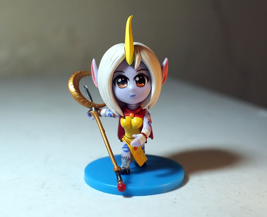 young, lady, female, soraka, online, video, game, character, league, legends