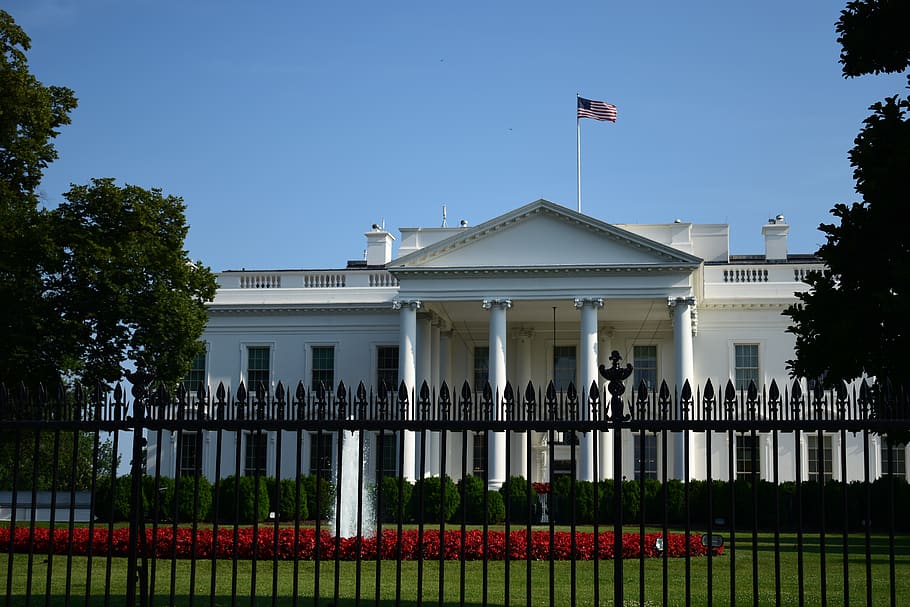 usa, white house, washington, president, dc, capital, symbol, government, built structure, building exterior