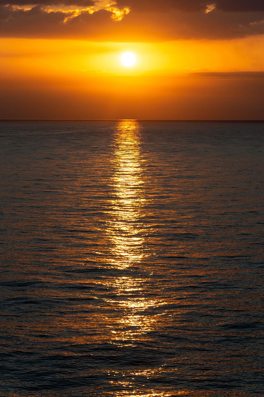 puesta de sol, amanecer, mar, agua, océano, sol, naturaleza, crepúsculo, reflexión, tarde