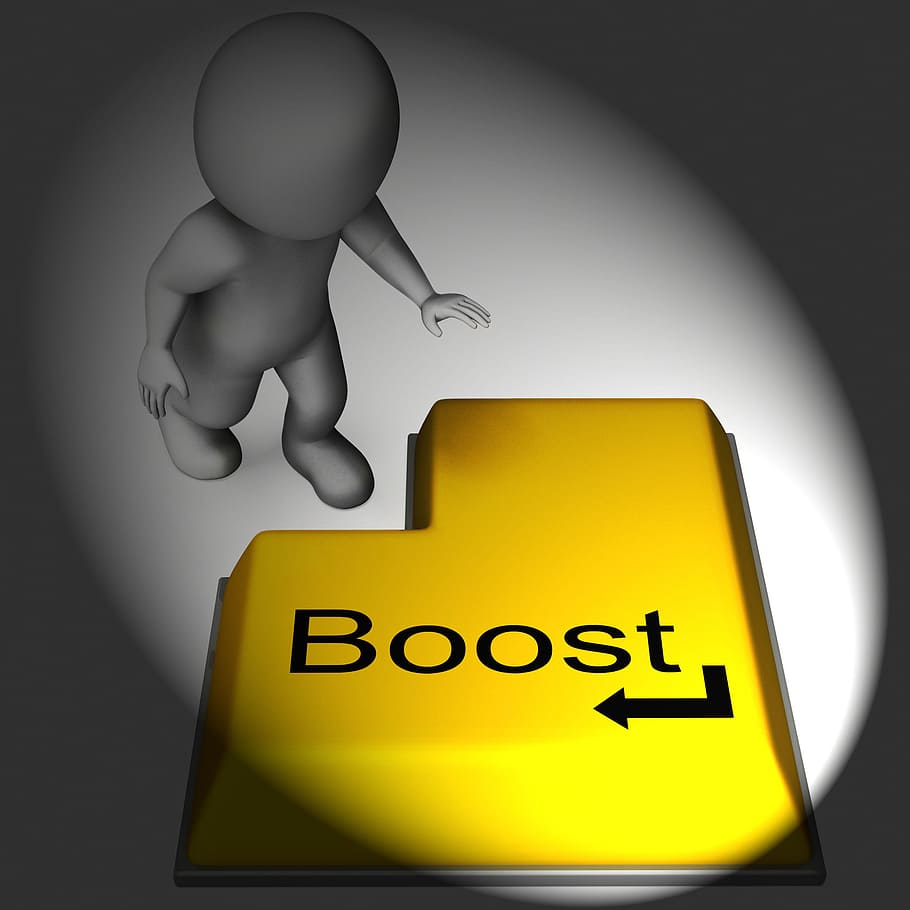 boost, keyboard meaning, upgrade, improvement, computer, better, boosting, efficiency, expansion, improve