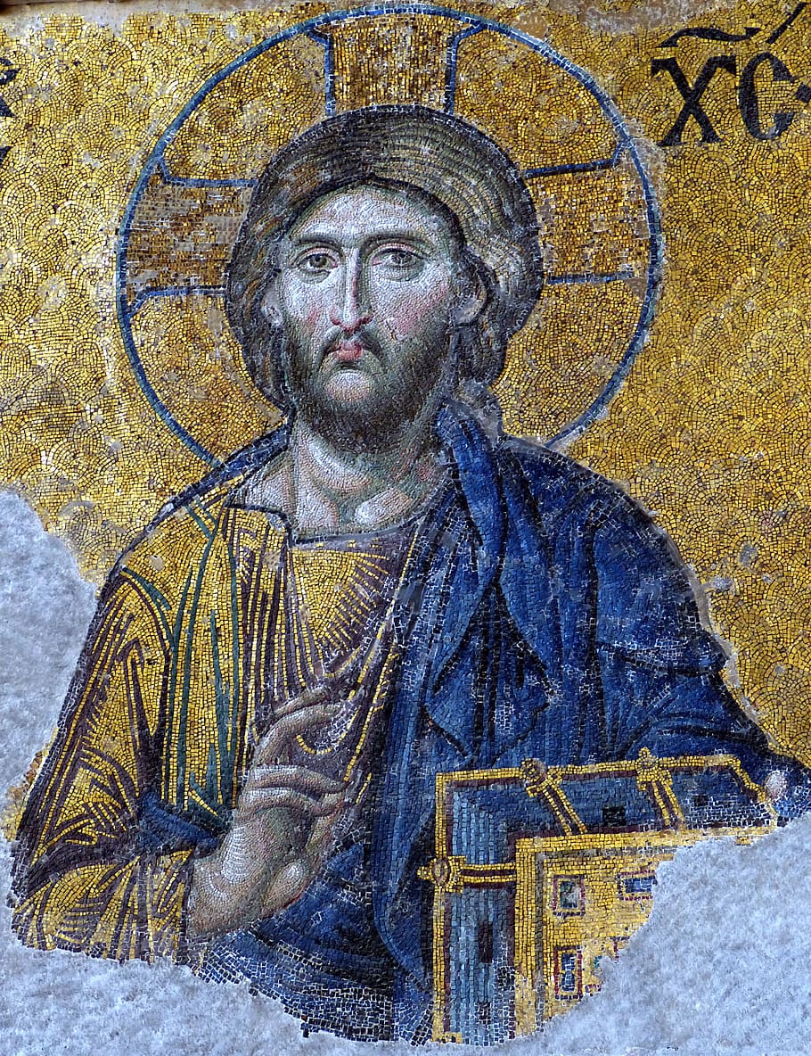 cristo, mosaico, jesús, iglesia, cristianismo, imagen, ortodoxo, cristiano, históricamente, arte y artesanía