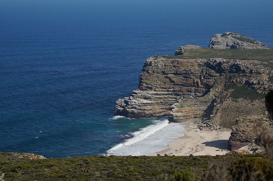 Береговая линия африки моря. South Africa Seas Oceans.