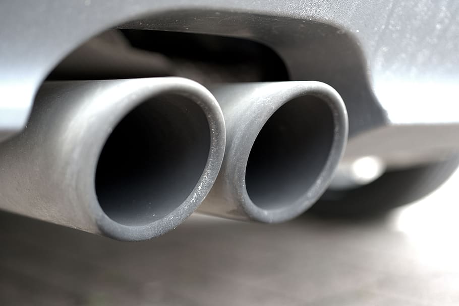 exhaust, exhaust gases, diesel, tube, vehicle, car, motor, automotive, auto, the exhaust pipe