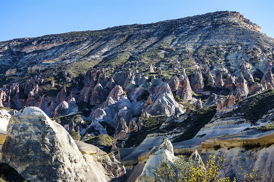 Kapadokya, Capadocia, Hulki Okan Tabak, 2017, abril, Nevsehir, Turquía, Anatolia central, turismo, viajes