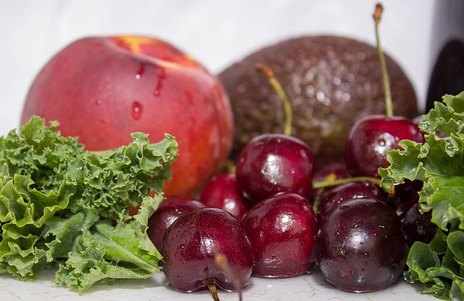 makanan, sehat, sayur, salad, diet, makanan dan minuman, makan sehat, kesegaran, kesejahteraan, buah