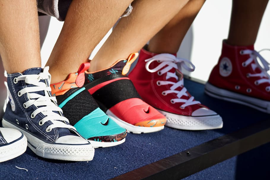 shoes, sneakers, feet, boys, sport, outdoors, footwear, sneaker, legs, laces
