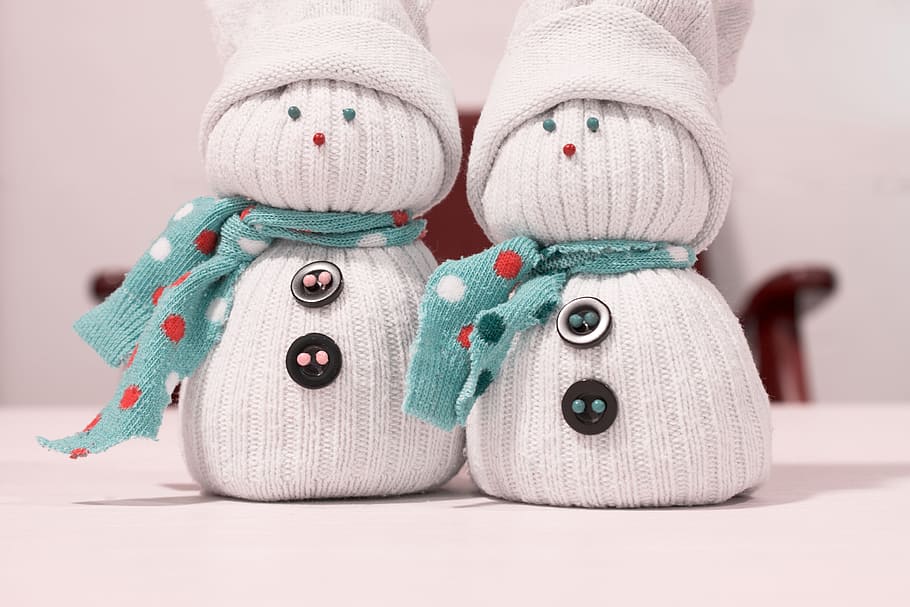 navidad muñeco de nieve, varios, navidad, adentro, invierno, primer plano, juguete, zapato, infancia, lana