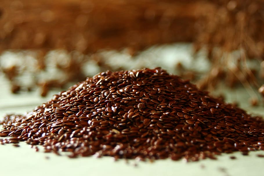 linseed, flaxseed, semi di lino, food, cibo, organic, food and drink, brown, seed, close-up