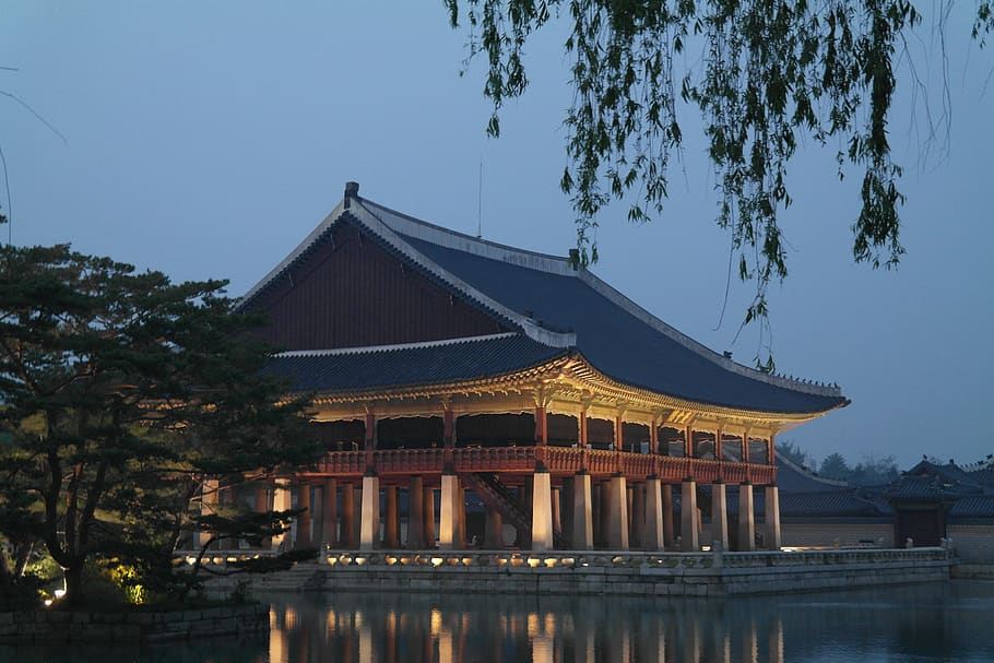 palacio de gyeongbok, palacio, tradicional, corea, república de corea, turismo, ciudad prohibida, seúl, gwanghwamun, palacios