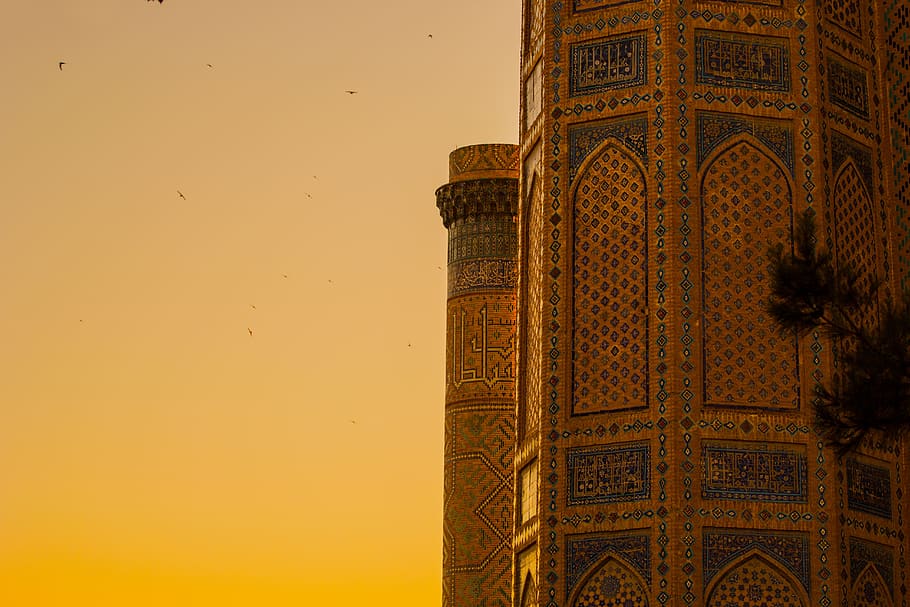 samarkand, registan, uzbekistan, sunset, museum, religious, monument, religion, travel, history