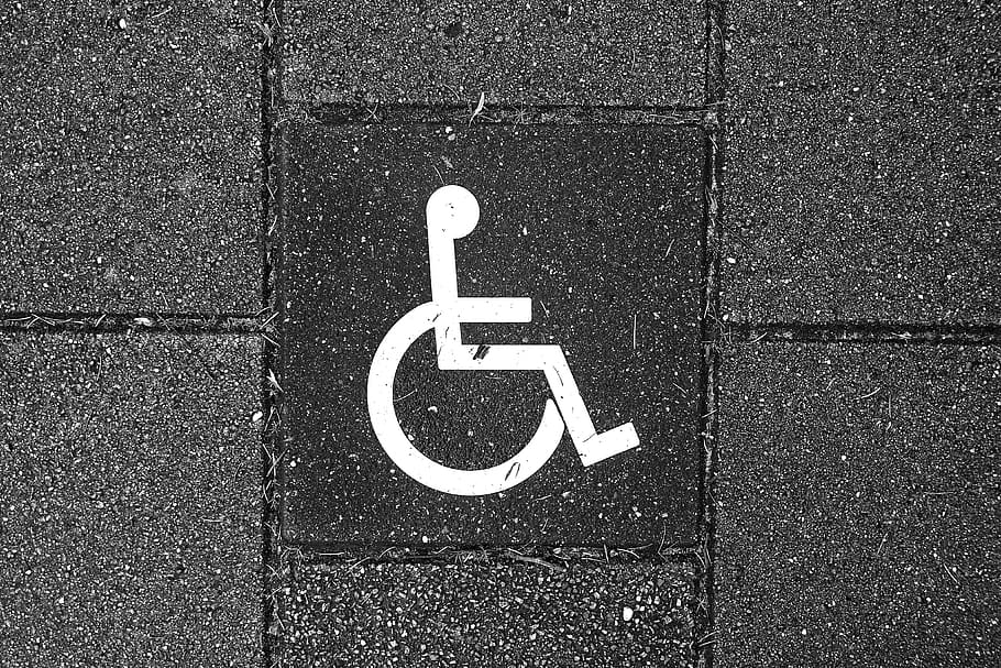 wheelchair, vehicle, pavement, tile, alert, pictograph, wheelchair ramp, accessibility, access, ramp