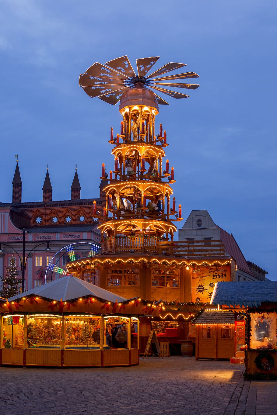 christmas market, christmas, advent, shining, windspiel, festival, candles, decoration, hustle and bustle, winter