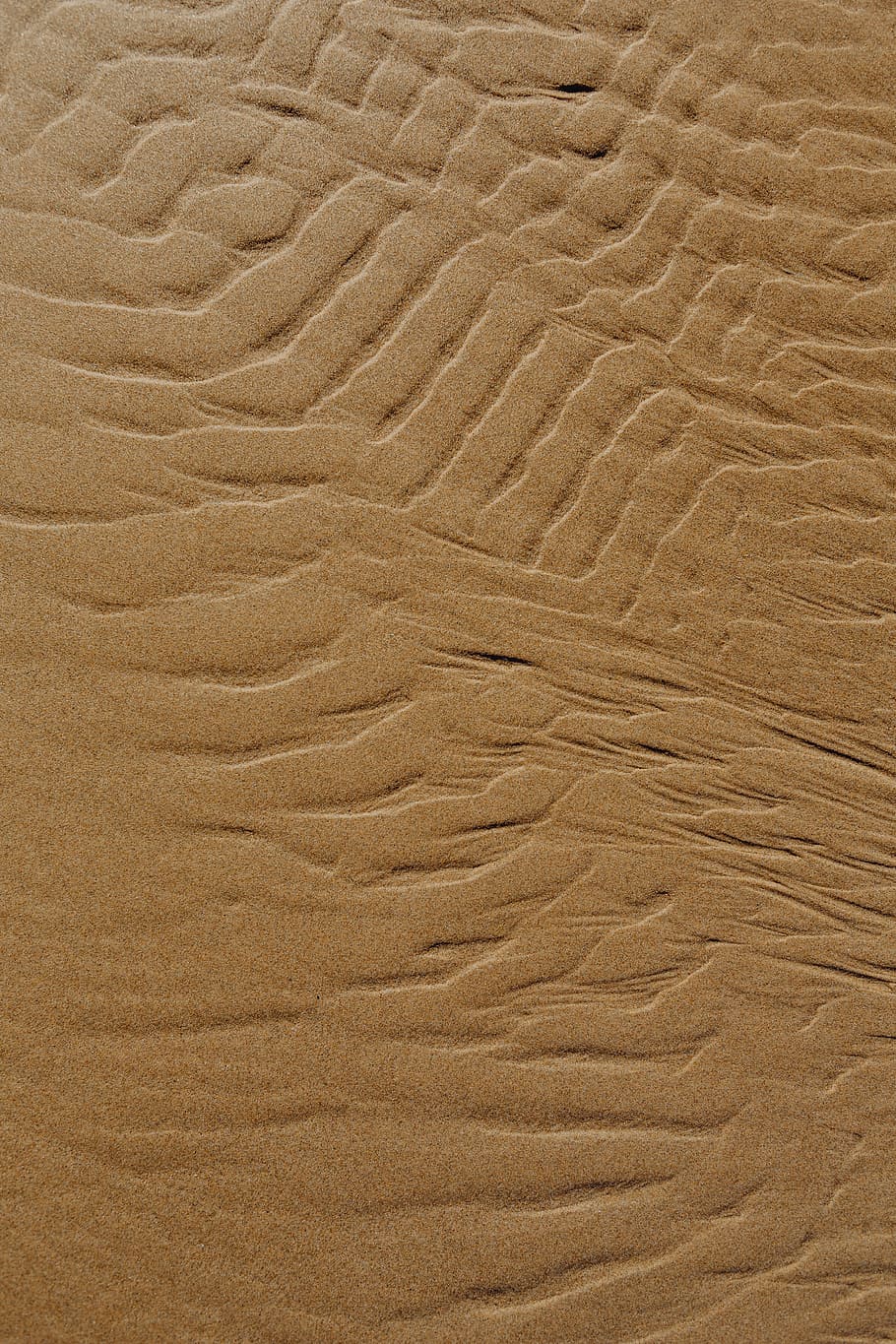 abstrak, garis, dirancang, air, tekstur pasir, pantai, pasir, latar belakang, tekstur, pola
