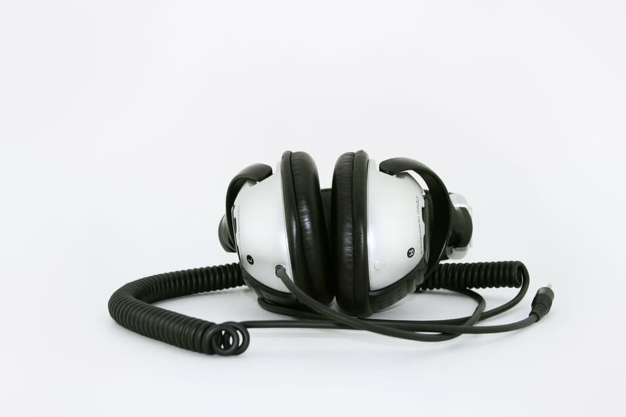 headset, dj, gadget, icon, listen, music, ear, isolated, hear, funky