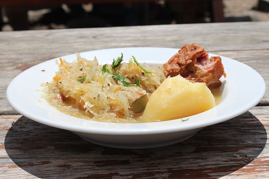 kwaśnica, makanan tradisional, terkubur, makanan Polandia, masakan Polandia, dapur tradisional, asinan kubis, kol, kentang, makanan