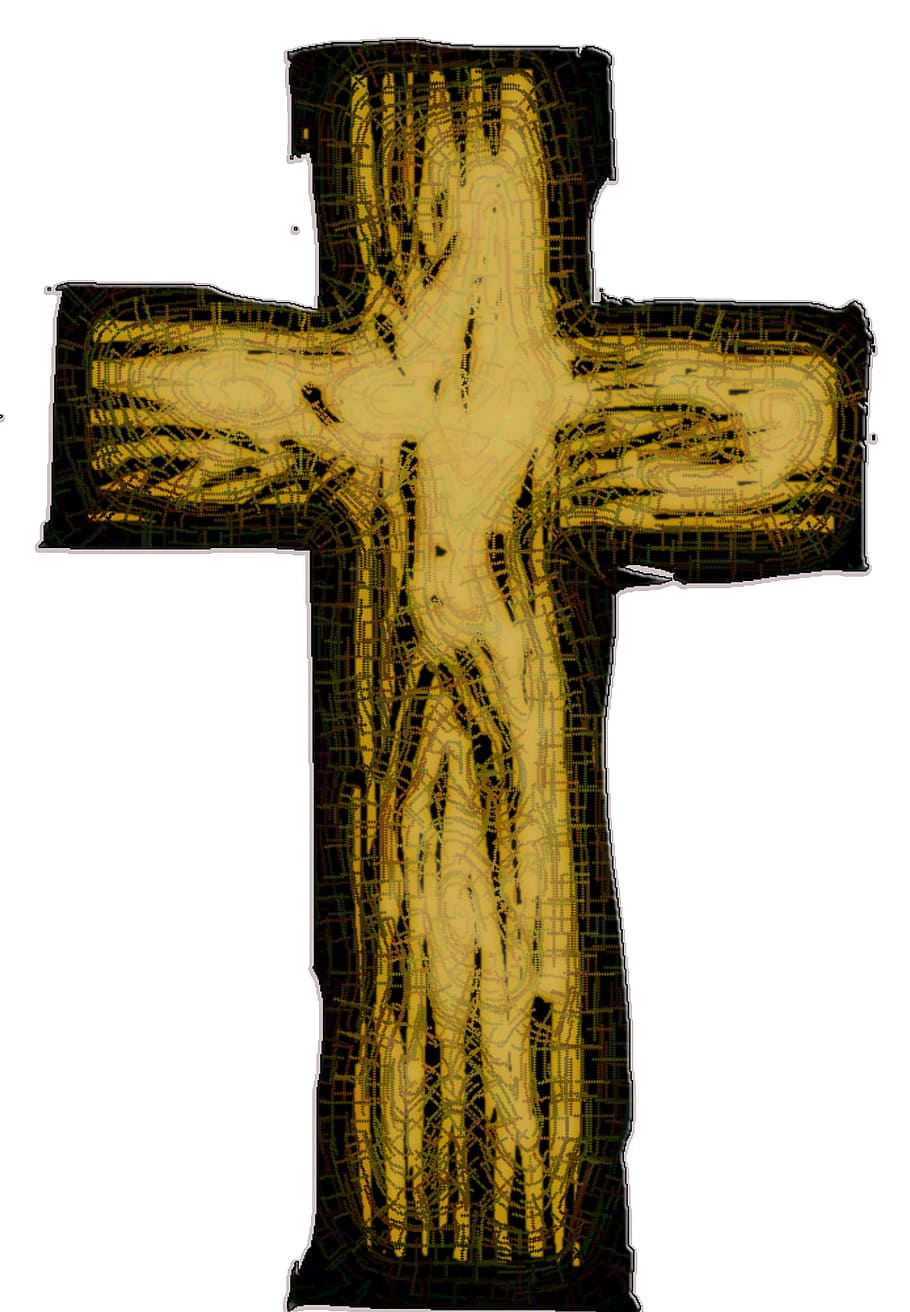 wooden, cross, graphic, religion, jesus, white background, studio shot, cut out, indoors, close-up