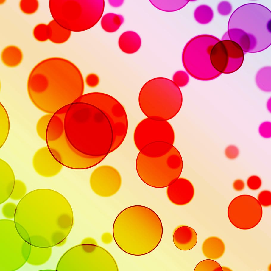 abstract, background, bright, bubbles, circle, circles, color, colorful, cool, cover