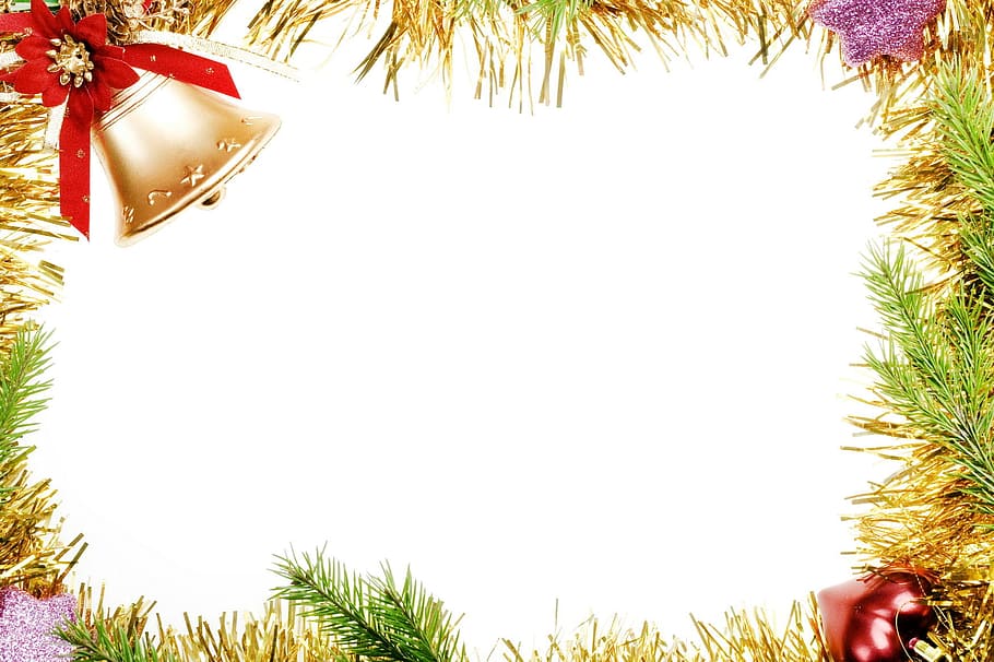 background, border, christmas, color, design, frame, gift, gold, holiday, isolated