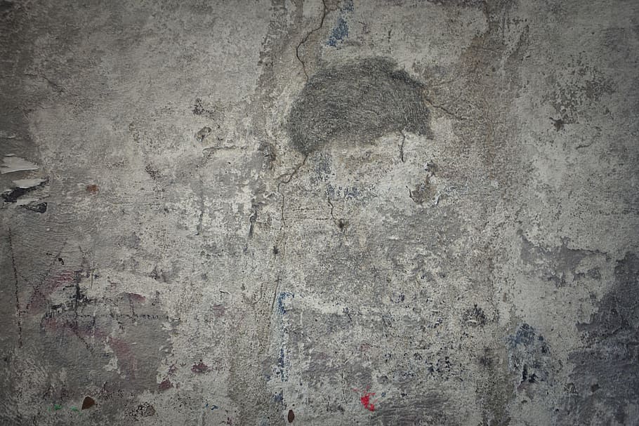 view, grunge, cracked, wall, grey, old, background, close-up, craced, crack