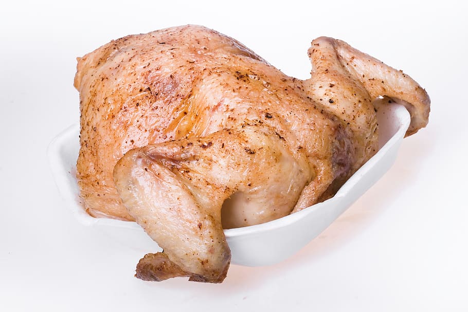 bird, chicken, crude, defrosted, food, fresh, meat, skin, white, whole