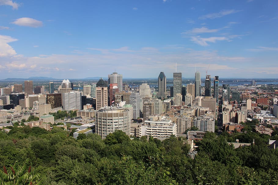 Montreal, Canadá, urbano, construção, mont, exterior do edifício, estrutura construída, arquitetura, cidade, céu