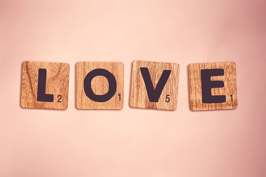 love, pink, letters, school, word, luck, romantic, feelings, romance, background image