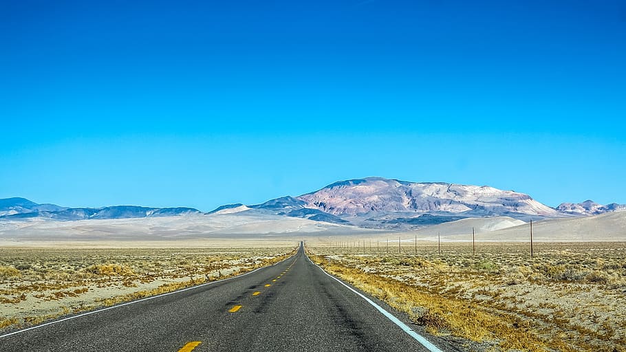 way, nevada, usa, landscape, desert, travel, america, sky, figure, nature