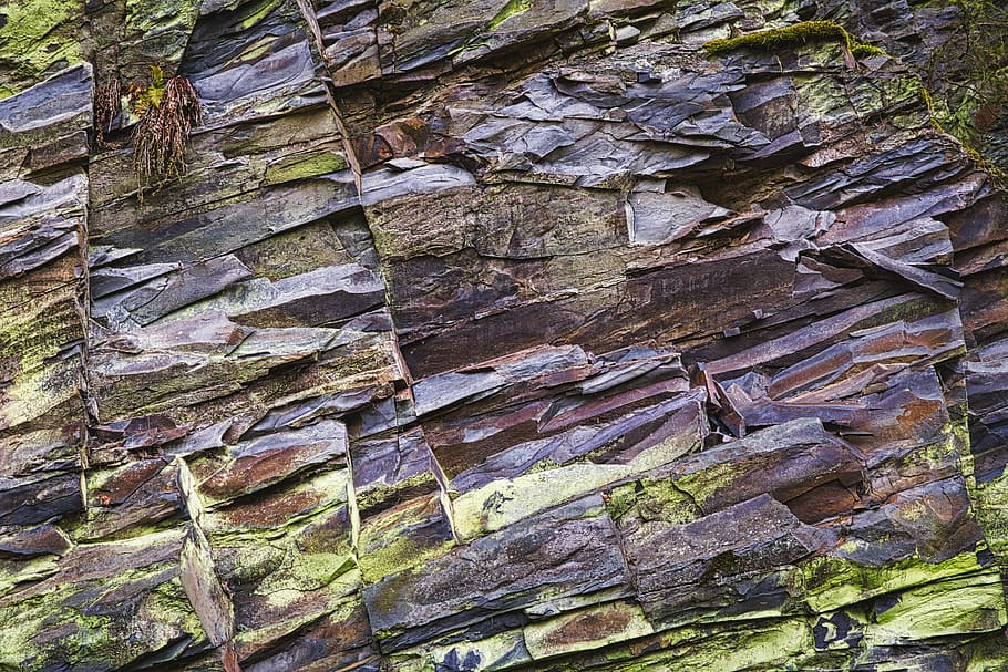 slate, rock, texture, pattern, nature, stone, background, wall, structure, geology