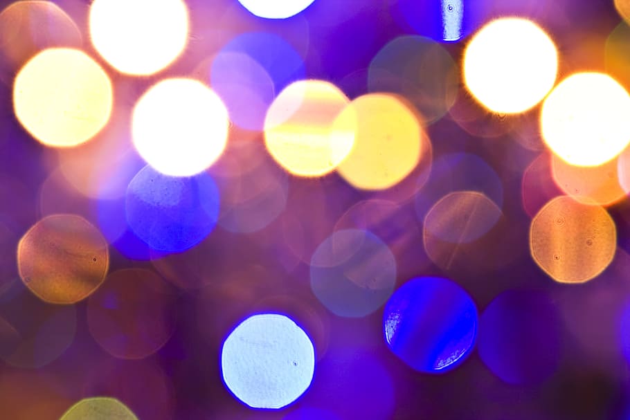 bokeh, abstract, background, black, blurred, bright, brightly, celebration, christmas, color