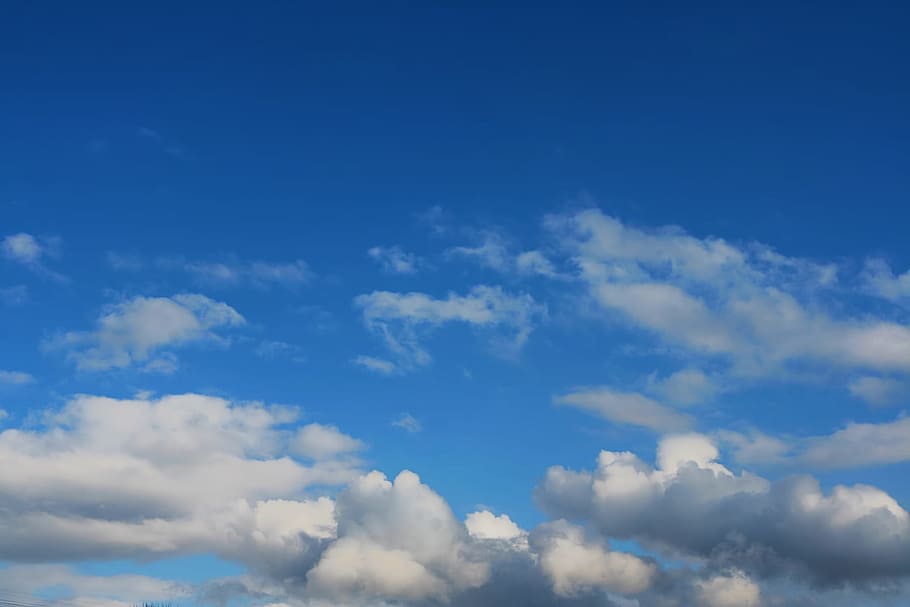 atmosfera, fundo, azul, céu azul, brilhante, clima, nuvem, cloudscape, nublado, cópia