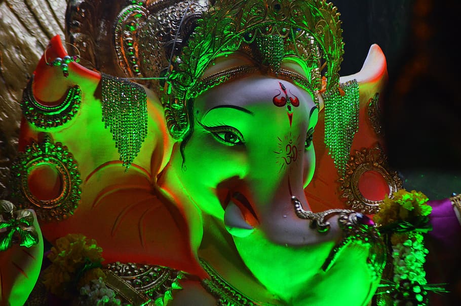 Ganesh, India, Hinduisme, dewa, Hindu, agama, Ganesha, budaya, gajah, ibadah