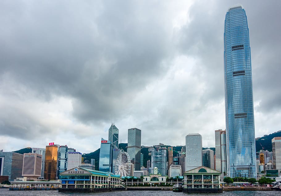hong kong, central pier, city, cityscape, built structure, architecture, building exterior, office building exterior, building, skyscraper