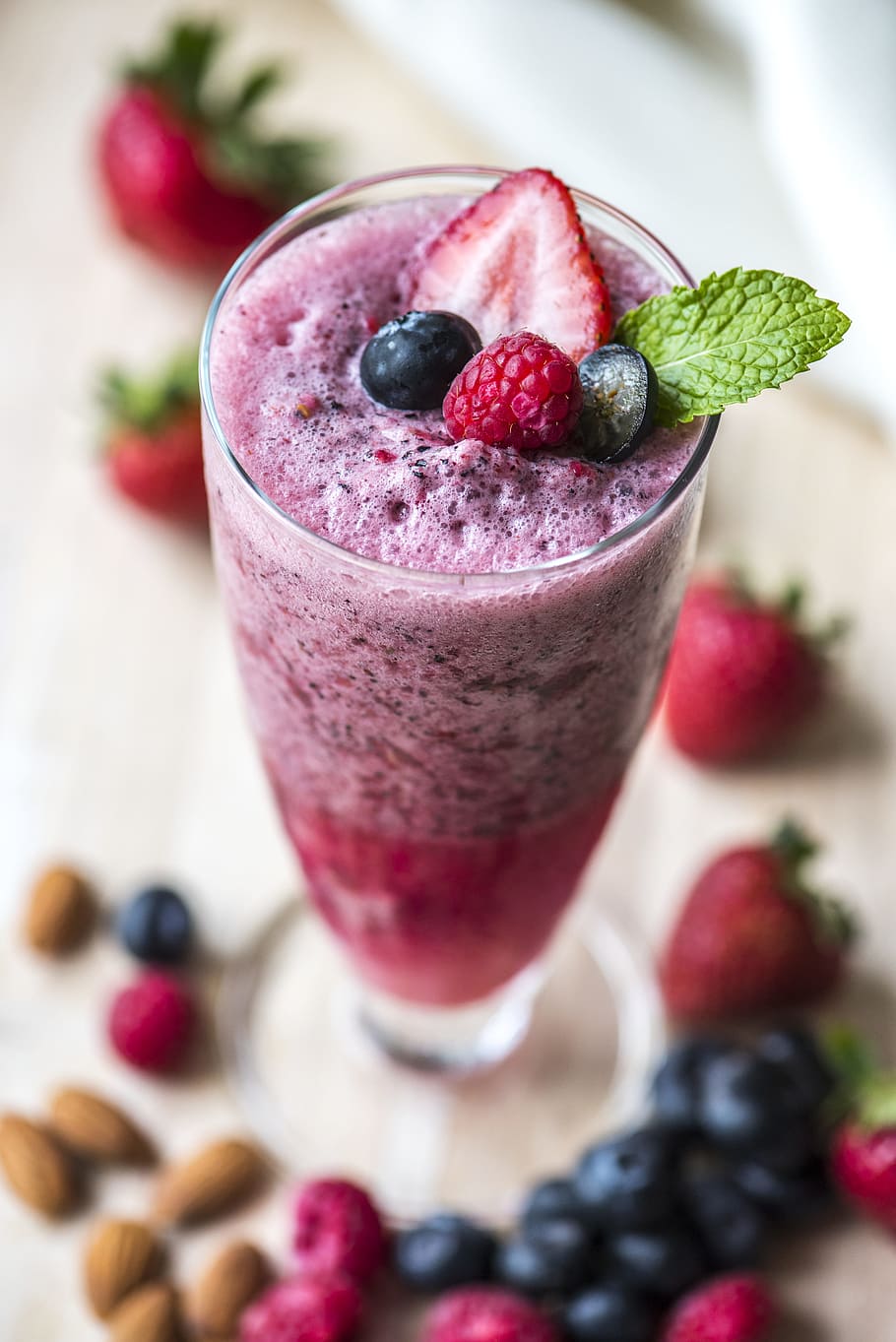 blended, blueberries, cold, detox, detoxifying, drink, drinking, food photography, frappe, fresh