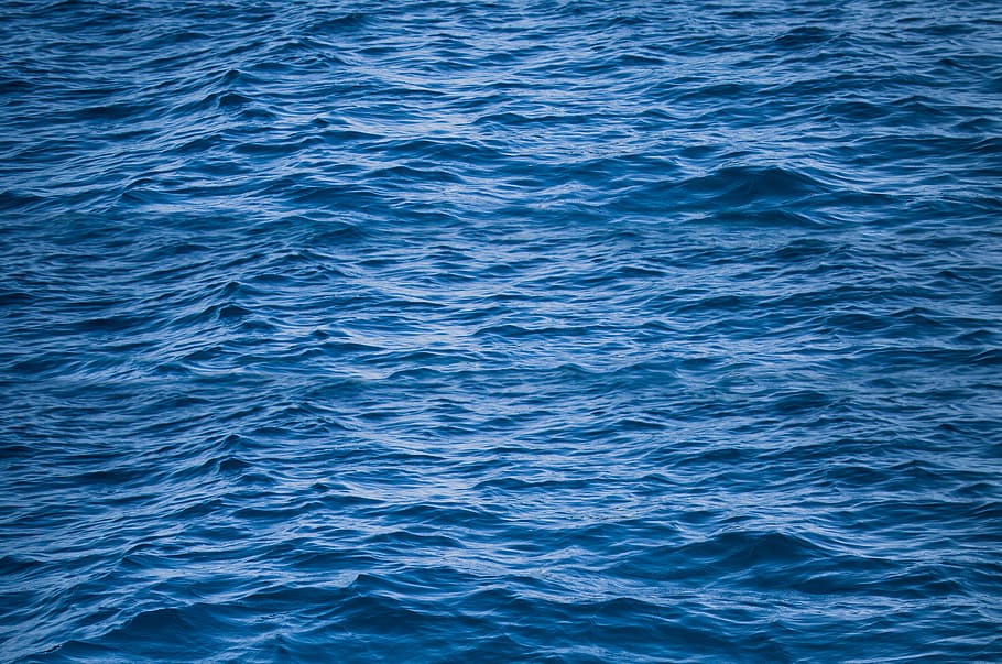mar, oceano, azul, água, ondas, natureza, fundos, quadro completo, ondulado, ninguém