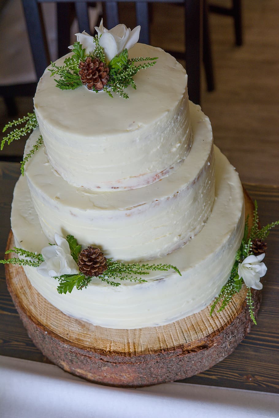 wood, pine, cones, wedding cake, cone, forest, food, food and drink, indulgence, sweet food