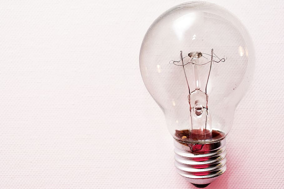 idéia, bulbo, luz, lâmpada, energia, atual, eletricidade, brilhante, invenção, inspiração
