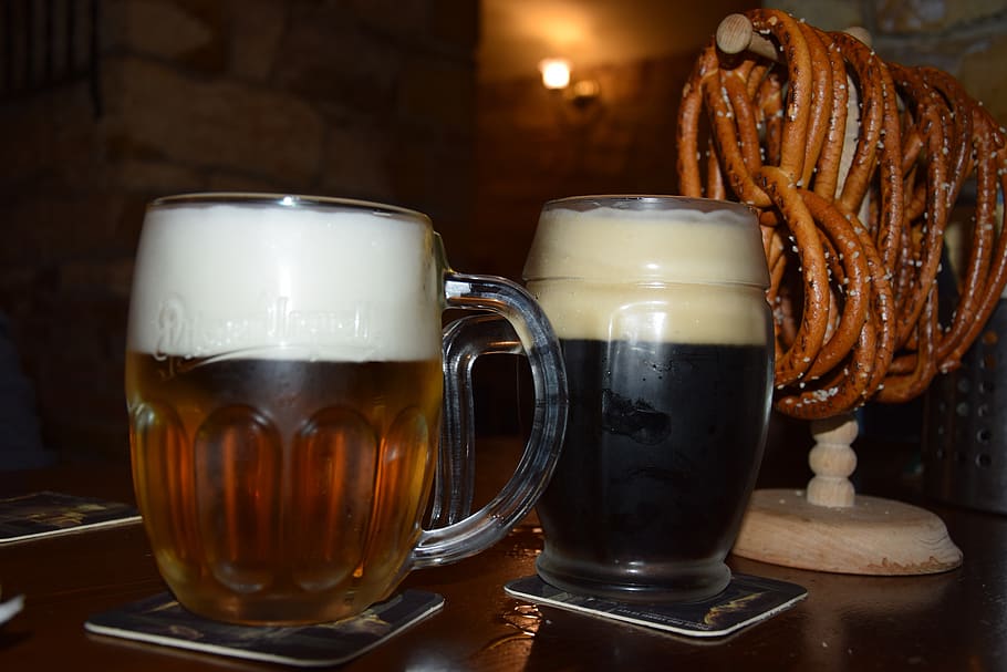 beer, prague, czech republic, restaurant, cozy, drink, mood, food and drink, refreshment, still life