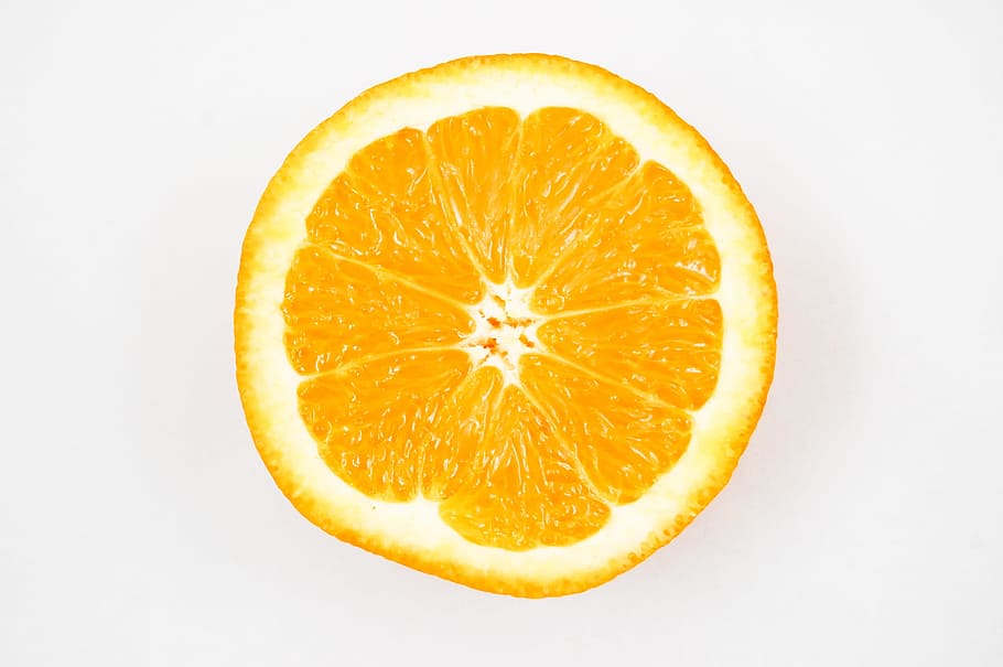 laranja, cítrico, fruta, saudável, minimalista, simplista, amarelo, comida, comida e bebida, alimentação saudável