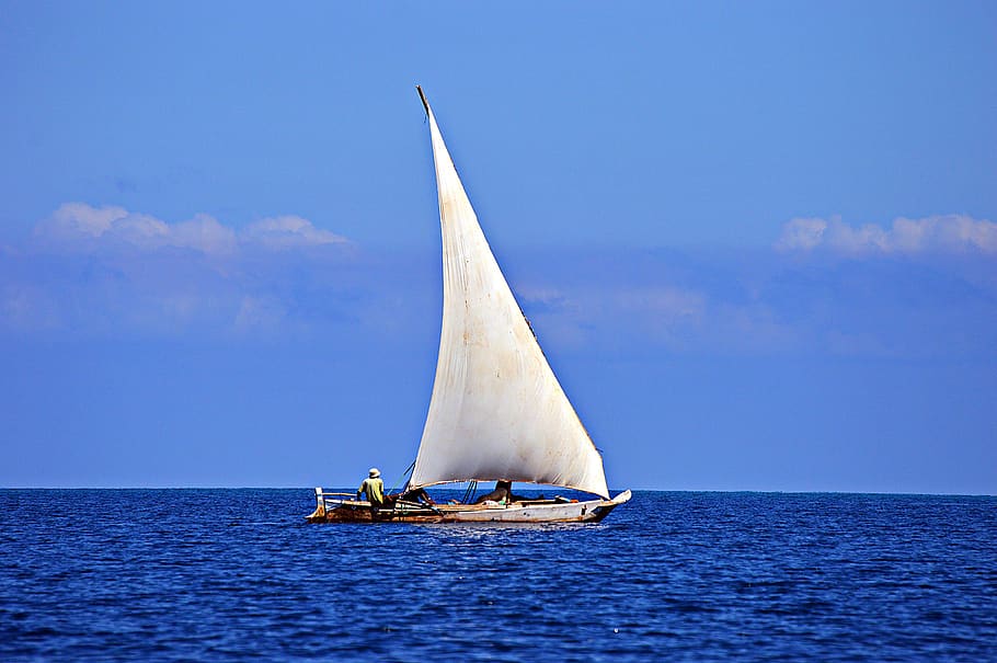 barco à vela, mar, vela, navio, barco, agua, oceano, férias, iate, azul
