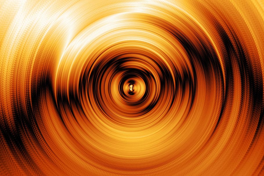 abstract circles, textures, abstract, background, backgrounds, motion, geometric shape, blurred motion, orange color, circle