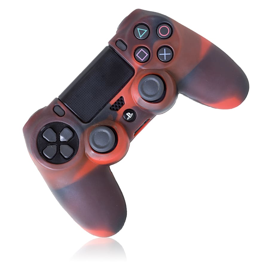sony cuh-zct2g wireless controller, game, joystick, controller, gamepad, isolated, video, console, play, computer