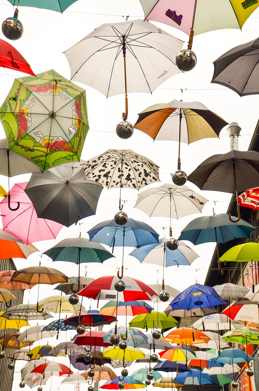 umbrella, protection, parasol, rainy weather, april weather, screens, art, colorful, roof, shade tree