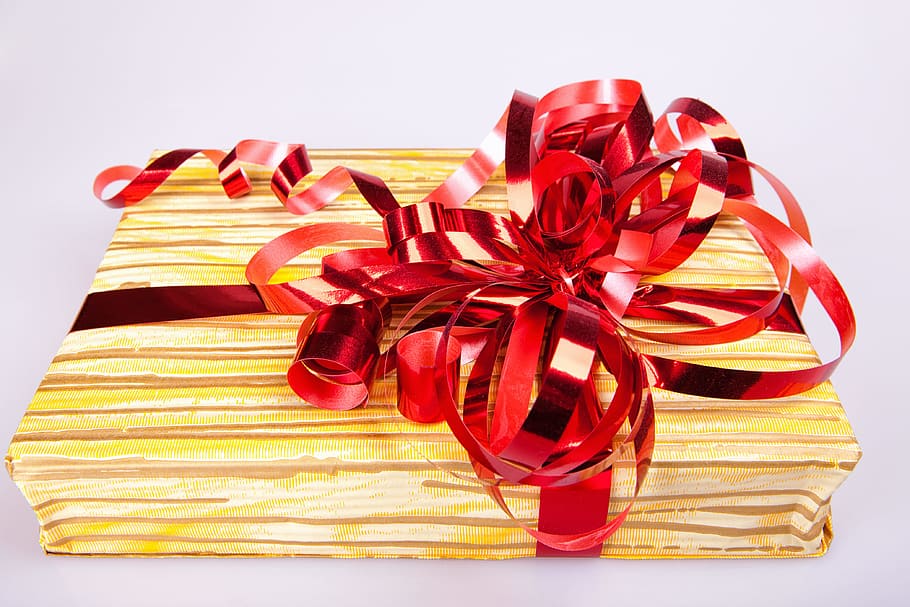 bow, celebration, gift, holiday, knot, package, paper, path, present, ribbon