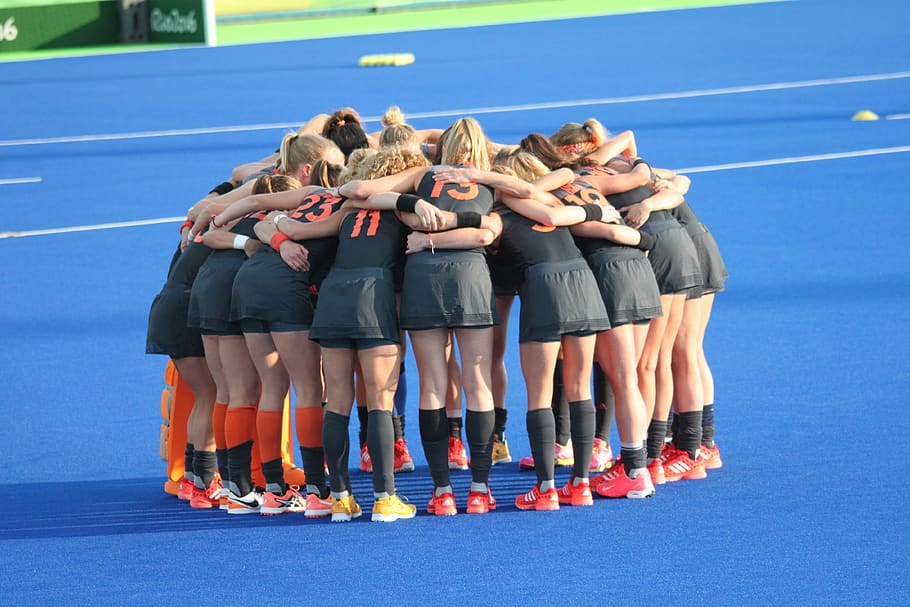 field hockey, 2016 olympics, rio, ladies, final, commit, sport, group of people, crowd, large group of people