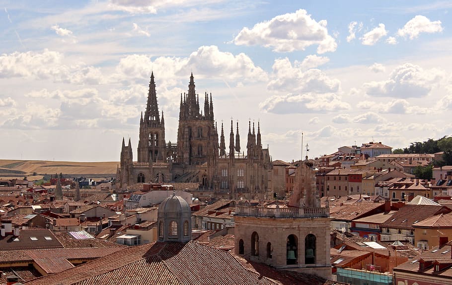burgos, burgos cathedral, cathedral, architecture, church, spain, monument, history, religion, gothic